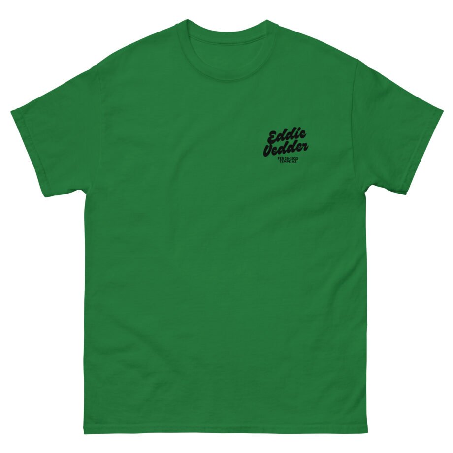 Eddie Vedder AZ Map Unisex classic tee