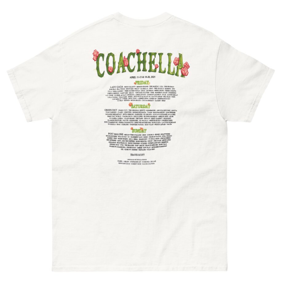 Coachella Flower Unisex classic tee