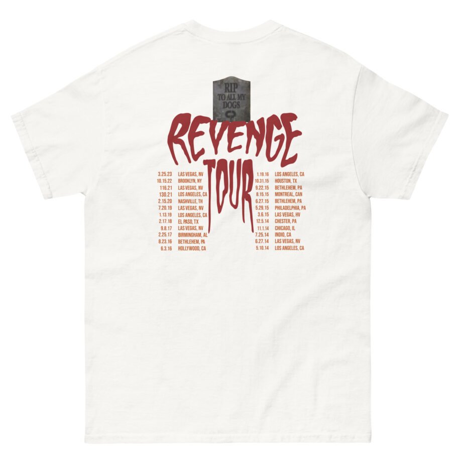 Caleb Plant 10 Year Anniversary Revenge Tour Unisex classic tee
