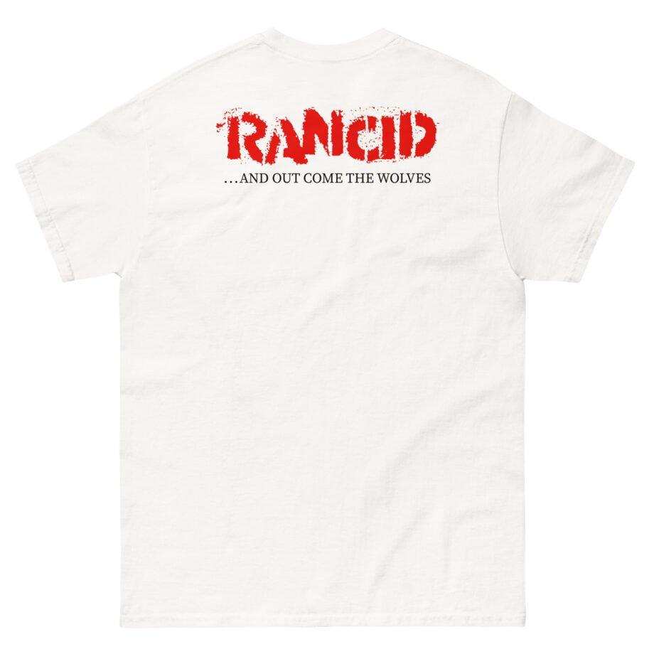 Rancid and Out Come the Wolves Boxed Unisex classic tee