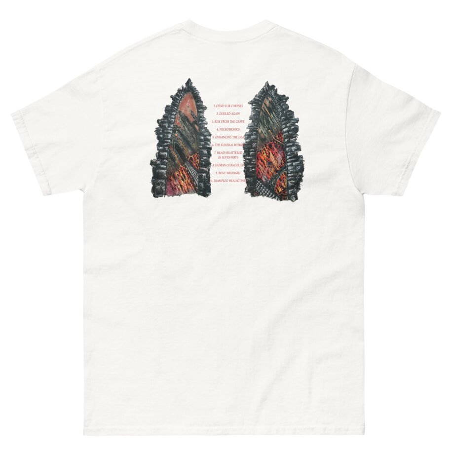 Undeath It's Time...to Rise From the Grave Tracklist Unisex classic tee