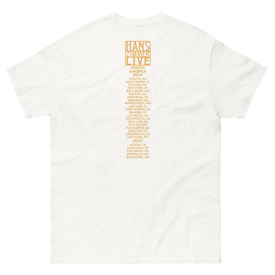 Hans Zimmer Admat Tour Unisex classic tee