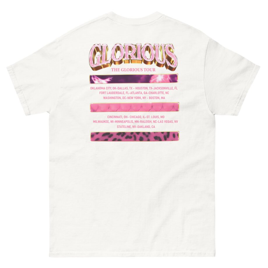 Glorilla Glorious Tour From Memphis Unisex classic tee