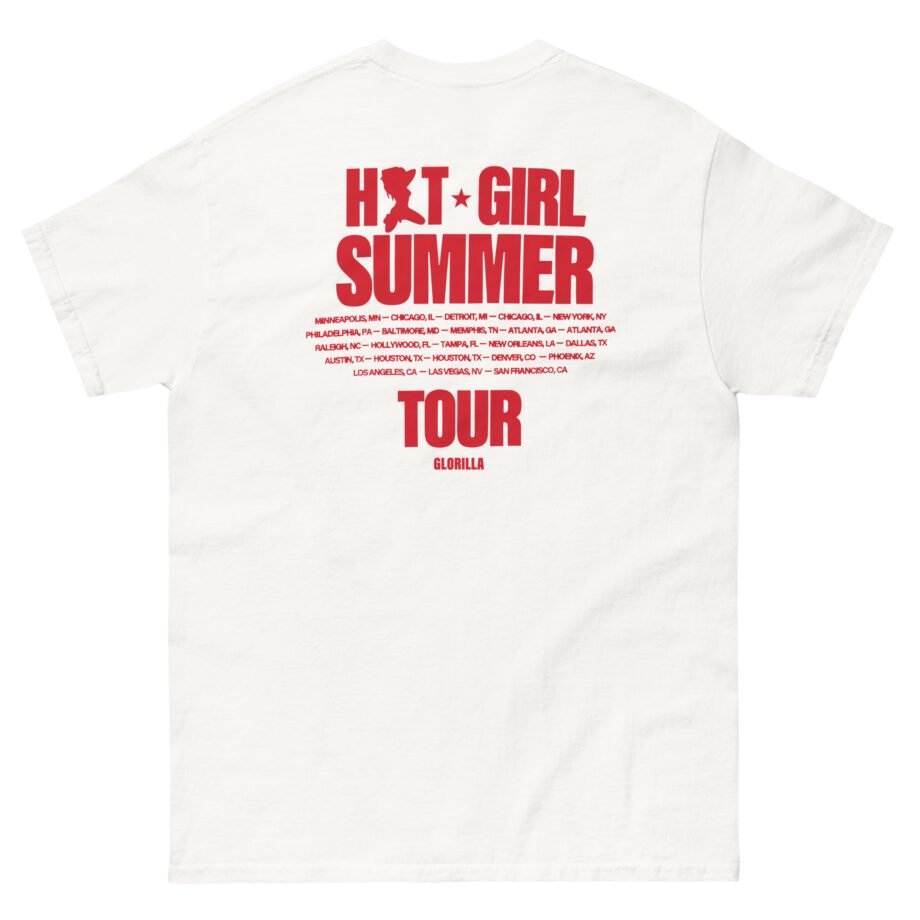 Glorilla Hot Girl Summer Tour Unisex classic tee