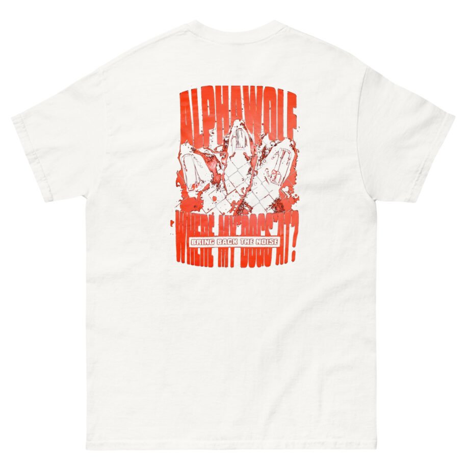 Alpha Wolf Where My Dogs at Unisex classic tee