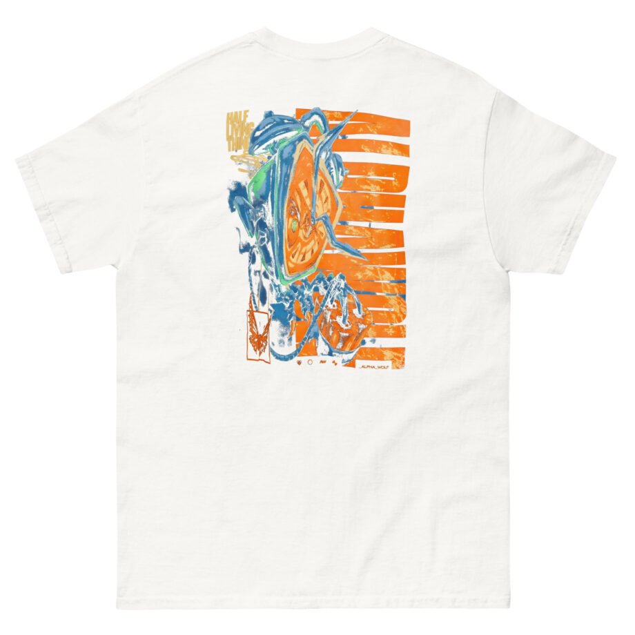Alpha Wolf Clock Unisex classic tee