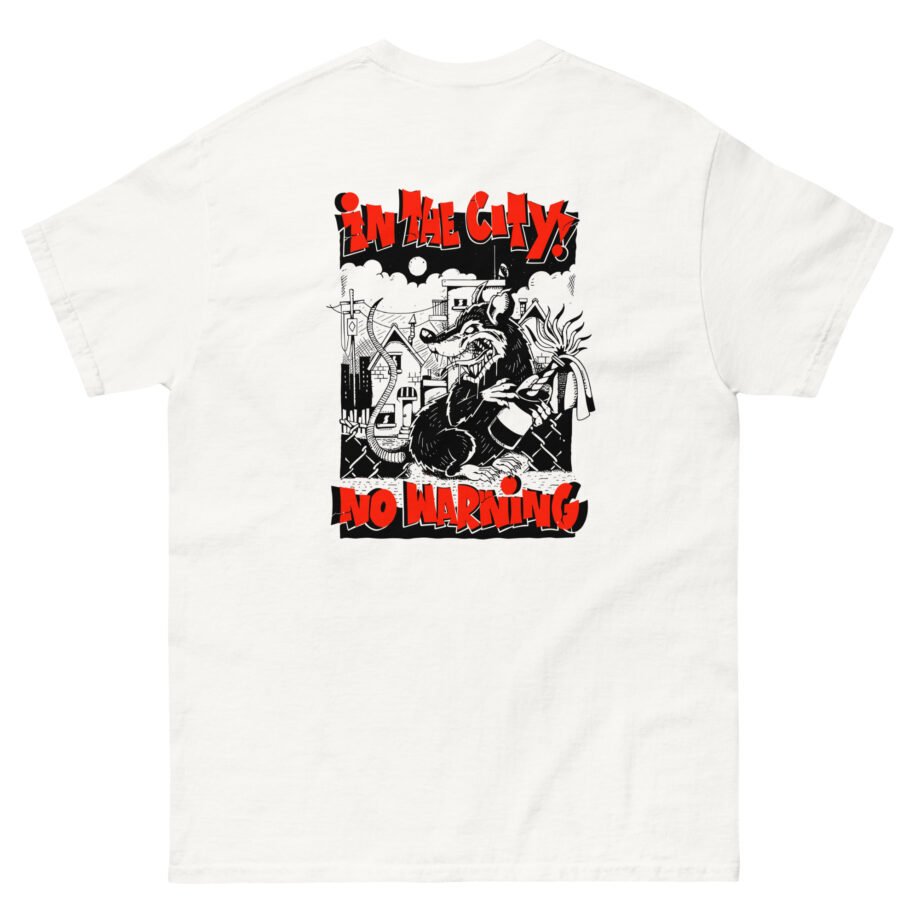 No Warning In The City Unisex classic tee