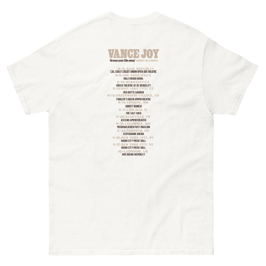 Vance Joy dream your life away Unisex classic tee