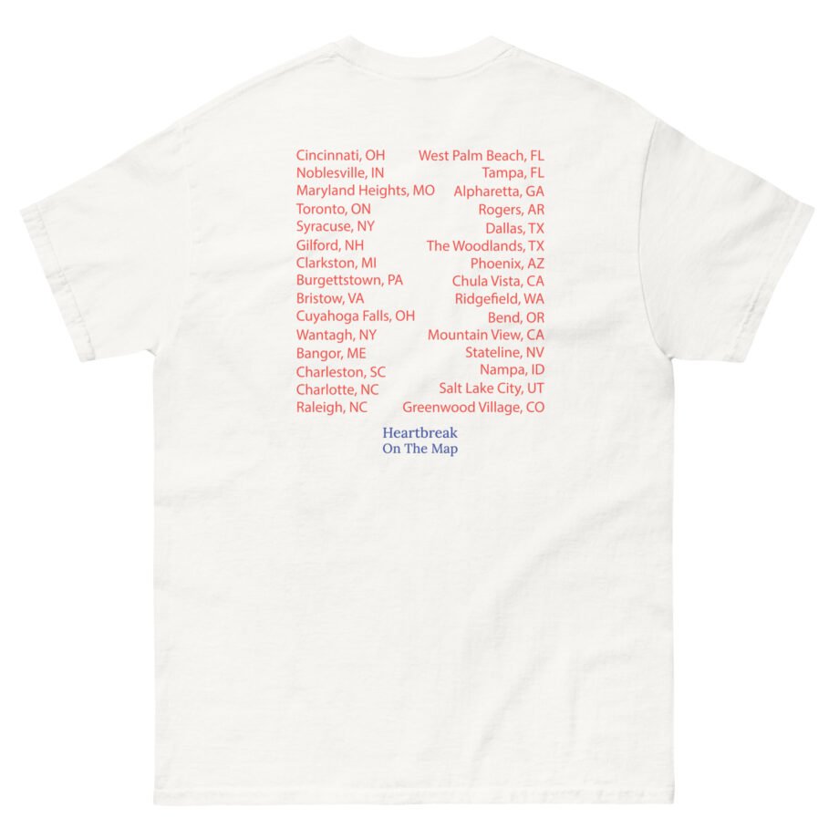 Dan and Shay Heartbreak Summer Tour Unisex classic tee