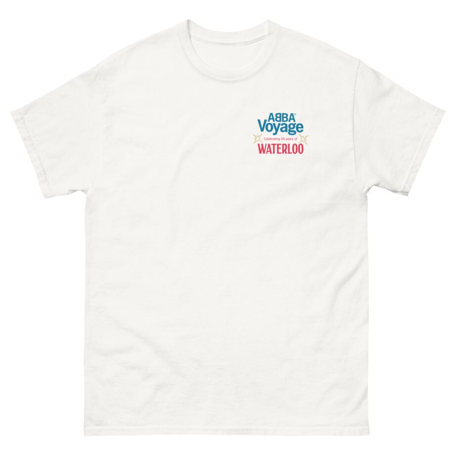 Abba Voyage Waterloo Lyric Unisex classic tee