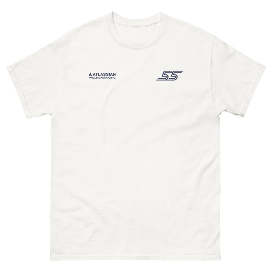 Carlos Sainz Atlassian Williams Racing Unisex classic tee