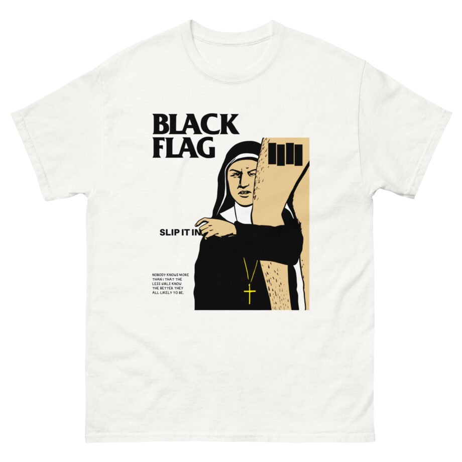 Black Flag Slip It in Unisex classic tee