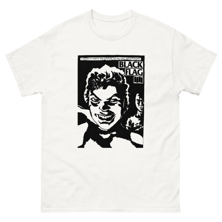Black Flag Suicide Flyer Unisex classic tee
