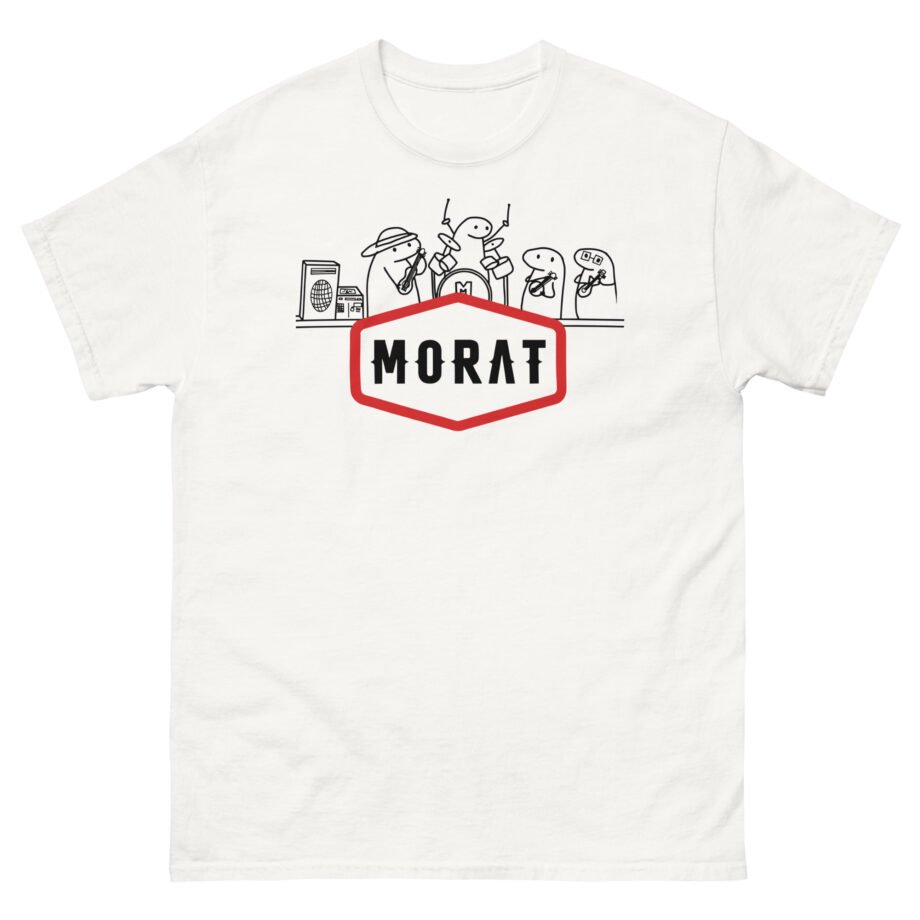 Morat Name Drawing Flork Playera Unisex classic tee