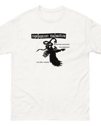 Rage Against the Machine Our Democracy Has Been Hijacked Unisex classic tee