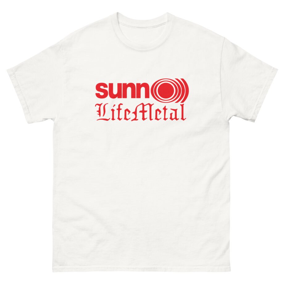 Sunn O Life Metal Logo Unisex classic tee