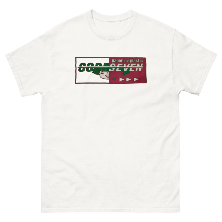 Codeseven paper or plastic Unisex classic tee