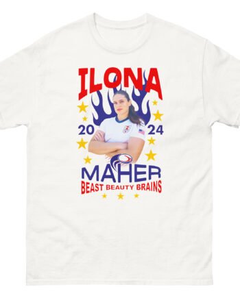 Ilona Maher Spangled Banner Unisex classic tee