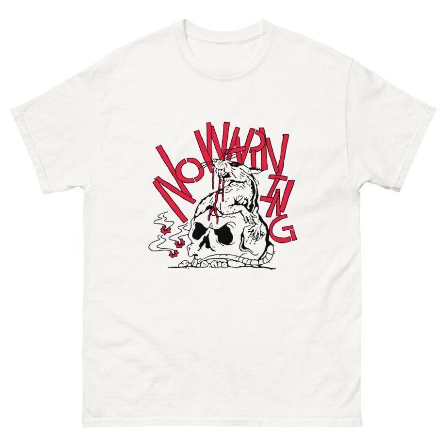 No Warning Rat Skull Unisex classic tee