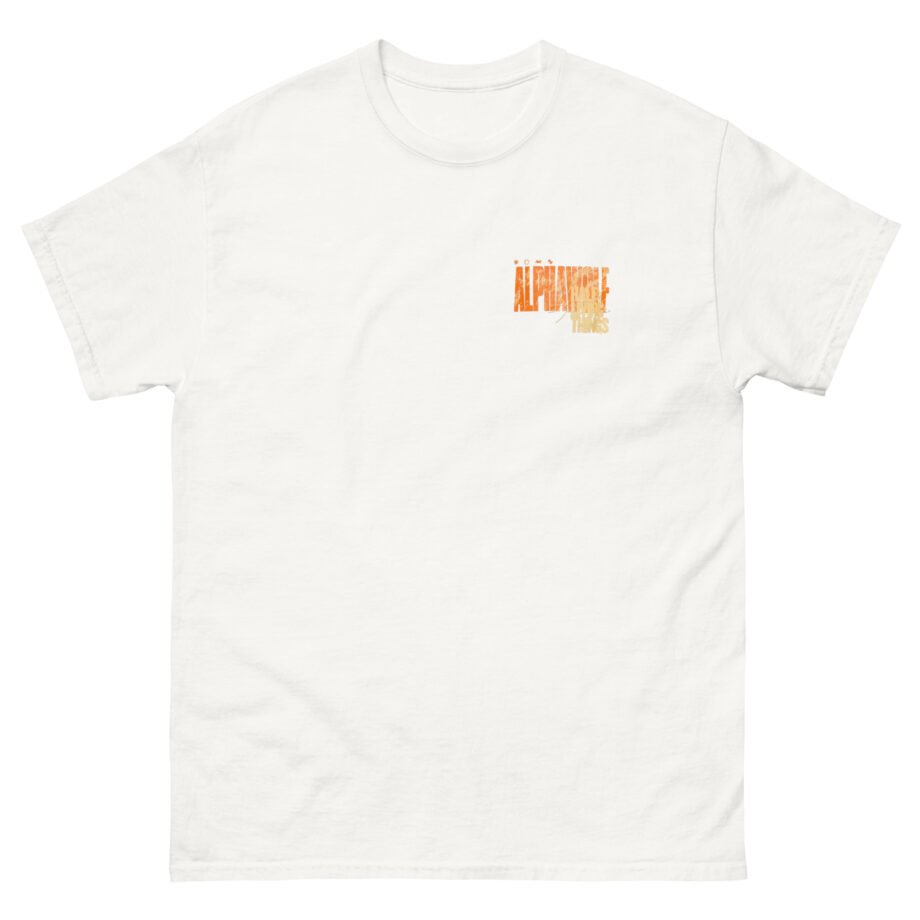 Alpha Wolf Clock Unisex classic tee