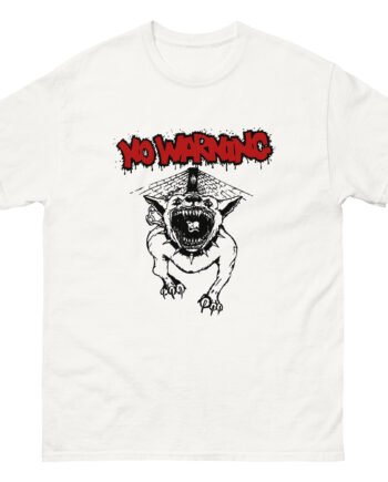 No Warning pitbull Unisex classic tee