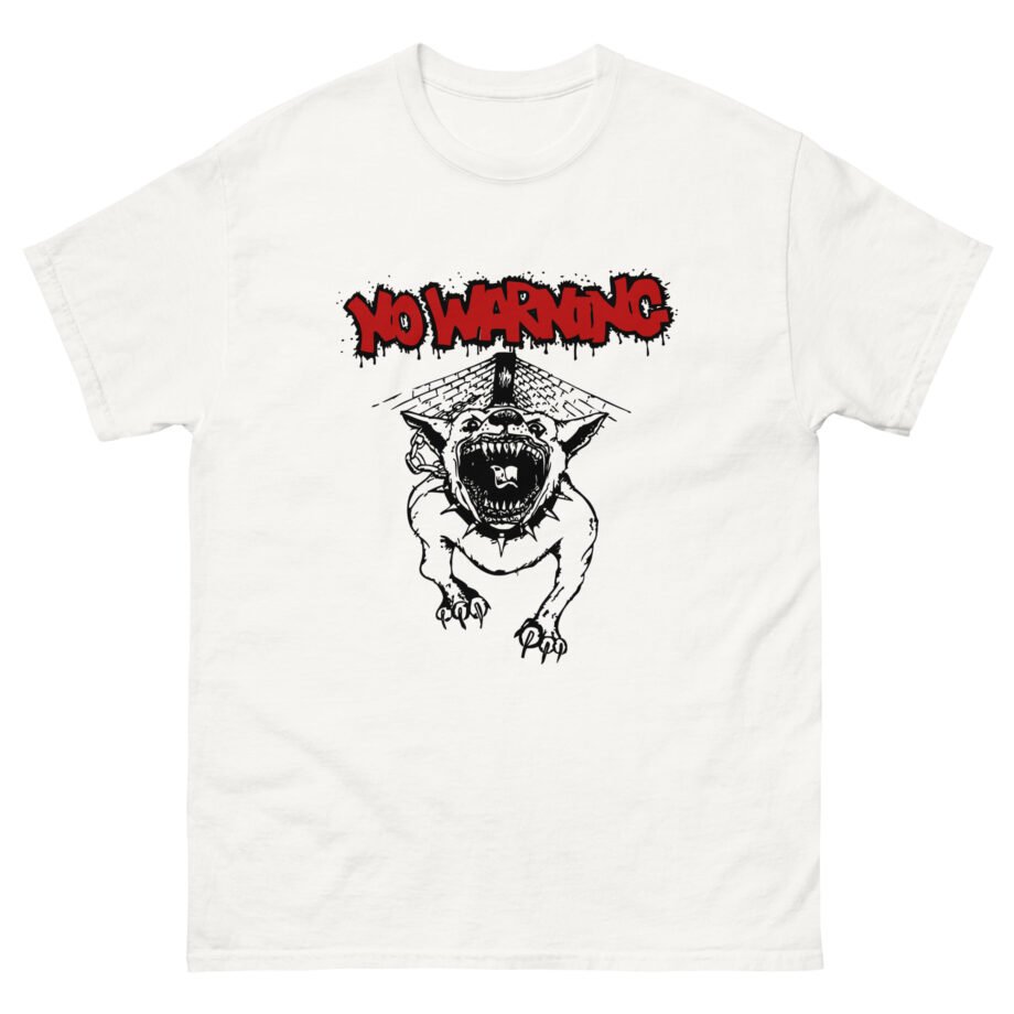 No Warning pitbull Unisex classic tee