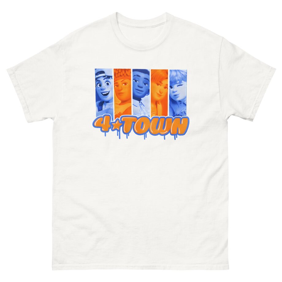 4town Spray Blocks Unisex classic tee