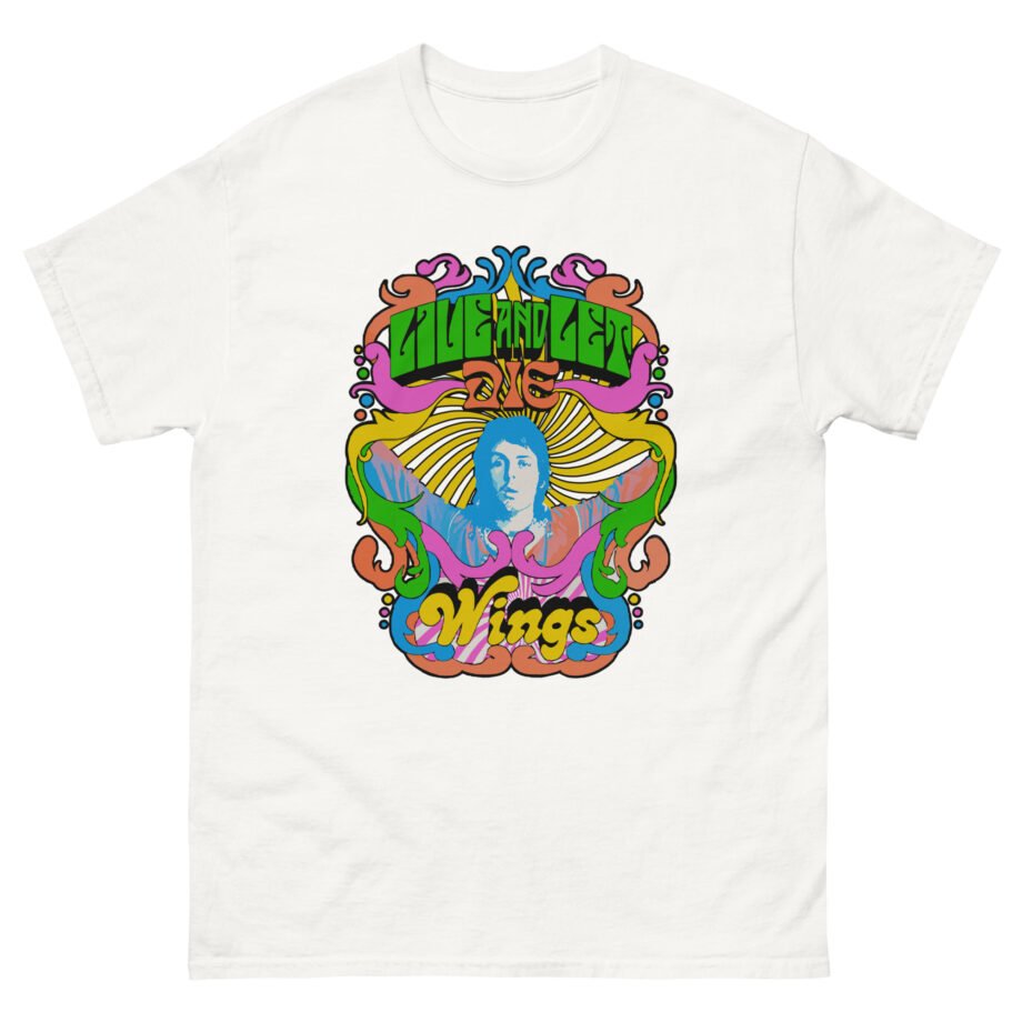 Wings Live And Let Die Unisex classic tee