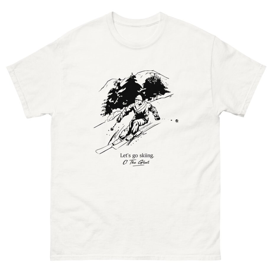 Goblin Let's Go Skiing Unisex classic tee