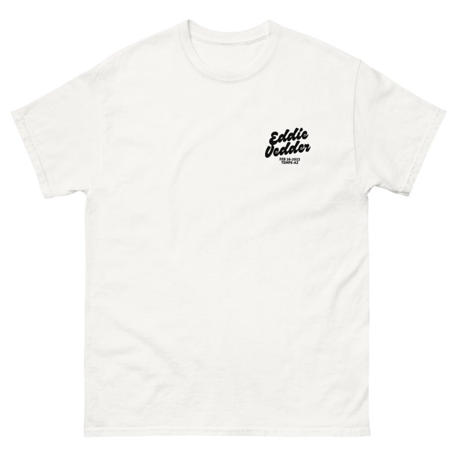 Eddie Vedder AZ Map Unisex classic tee