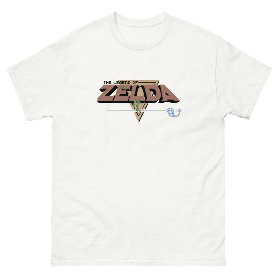 The Legend of Zelda Original Pixel Logo Unisex classic tee