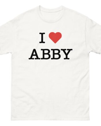 Jon Marianek I Love Abby Unisex classic tee