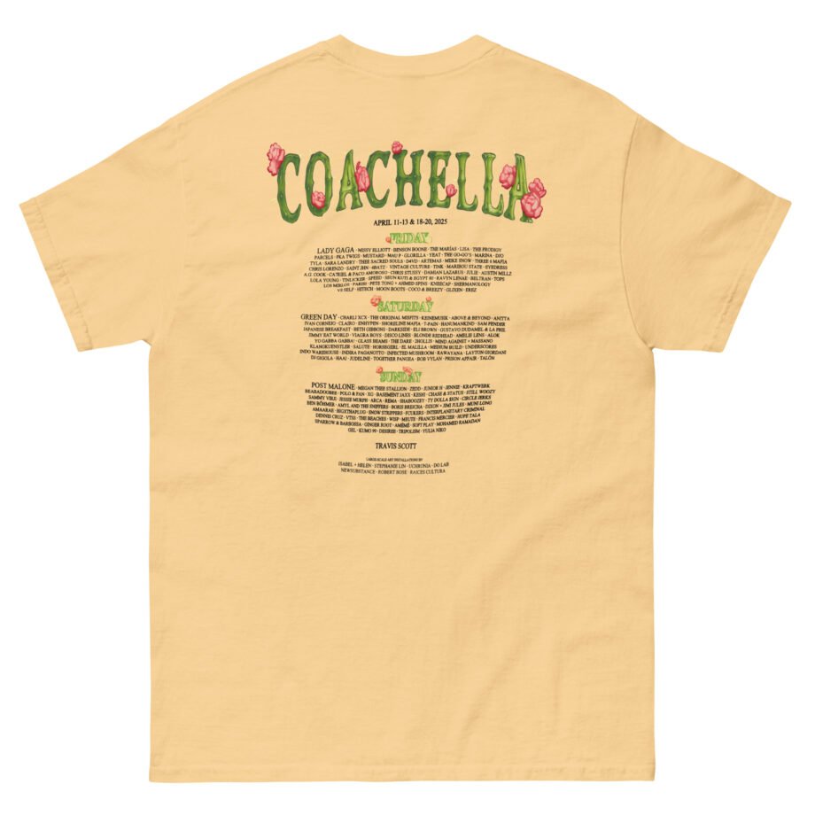 Coachella Flower Unisex classic tee
