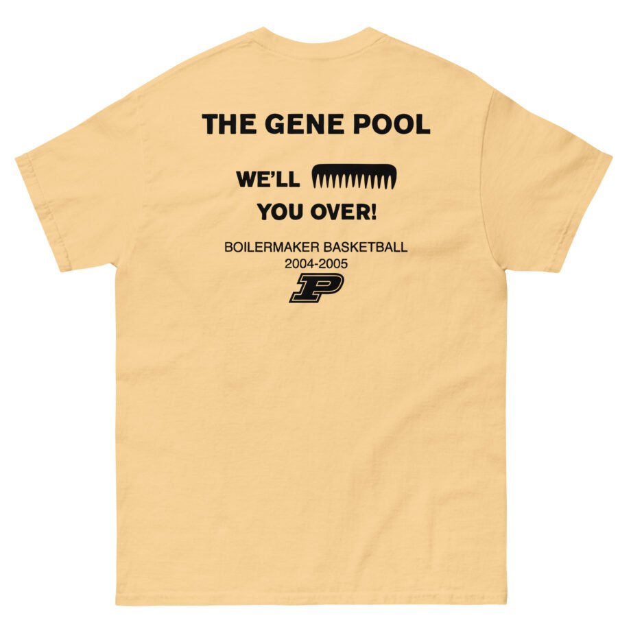 Purdue 2004 Gene Pool Unisex classic tee