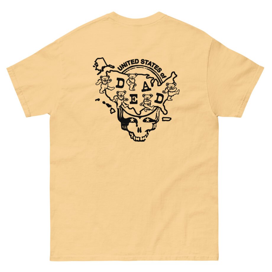 Grateful Dead California United States of Dead Unisex classic tee