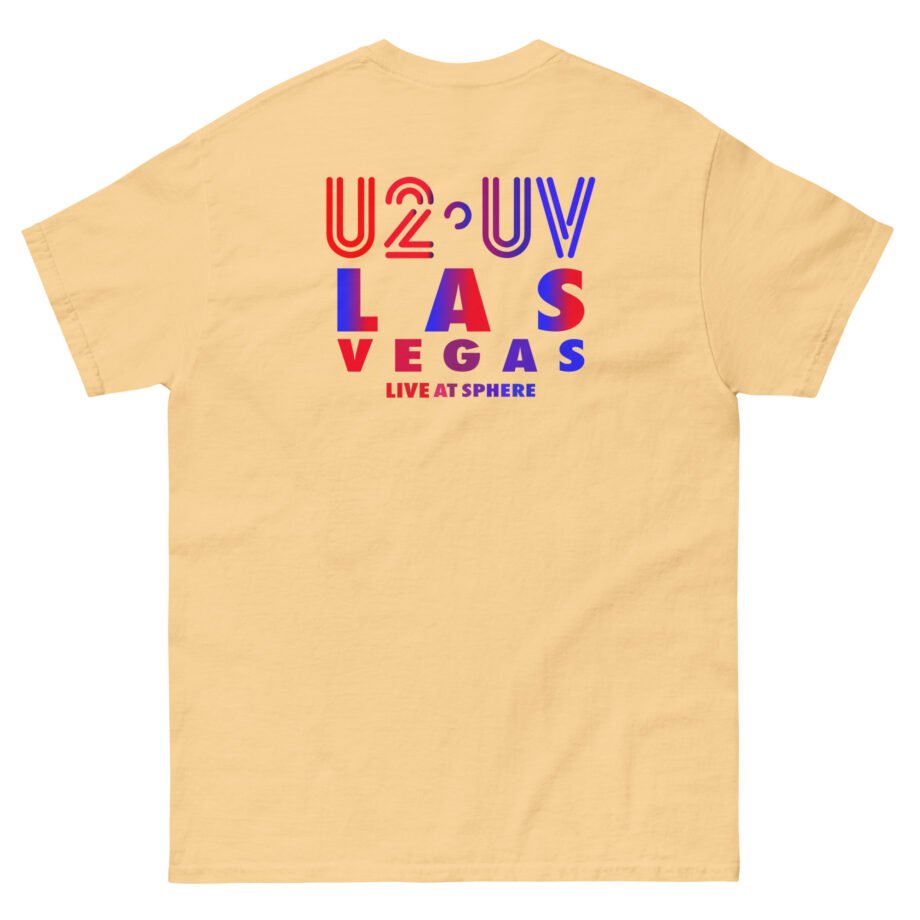 U2 Achtung Uv Live at Sphere Gradient Unisex classic tee