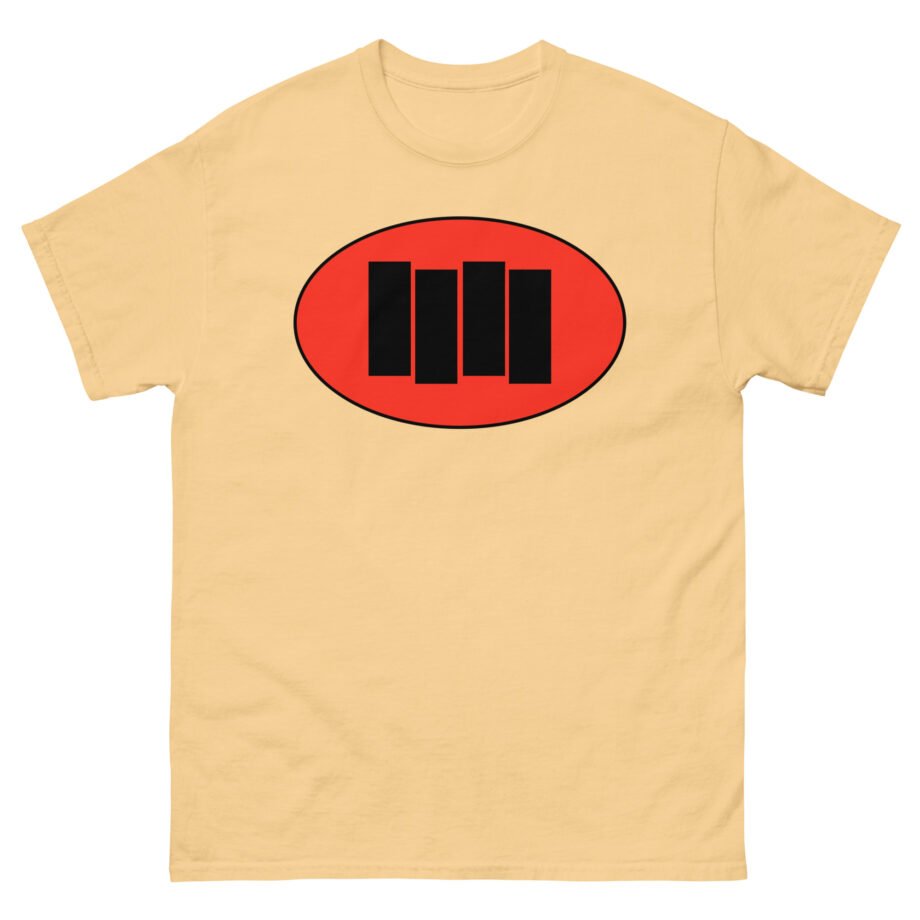 Black Flag Oval Bars Unisex classic tee