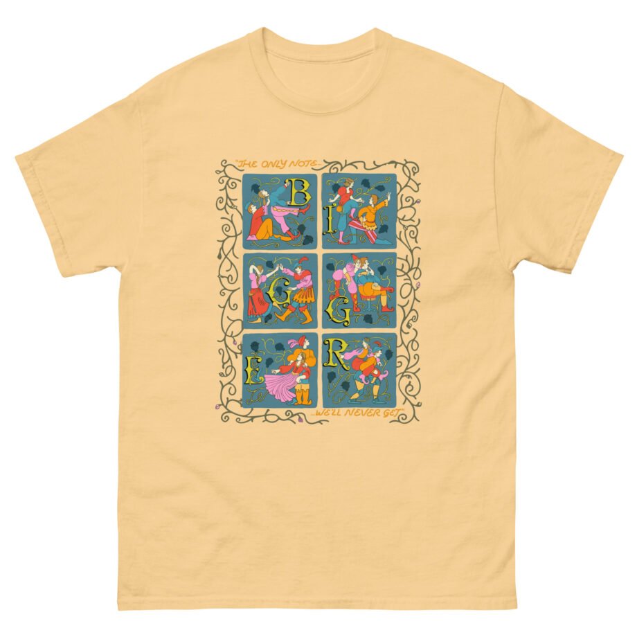 Drawfee Medieval Improvisation Unisex classic tee
