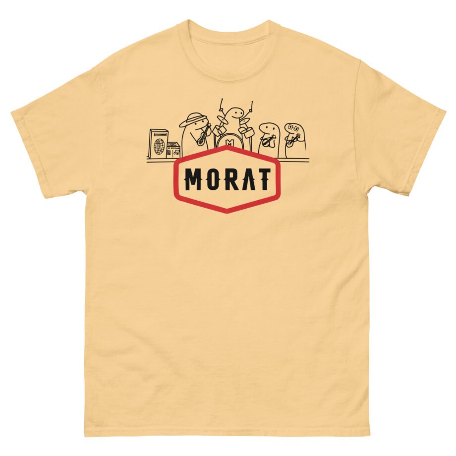 Morat Name Drawing Flork Playera Unisex classic tee