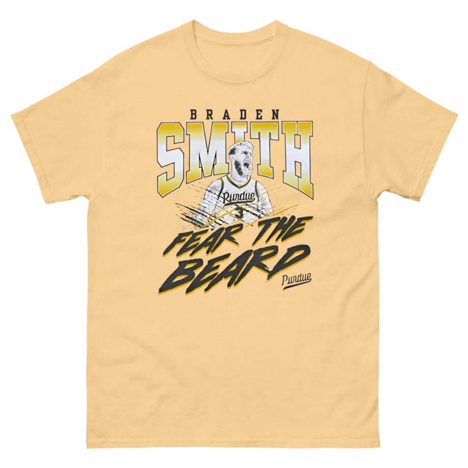 Purdue Braden Smith Fear the Beard Unisex classic tee