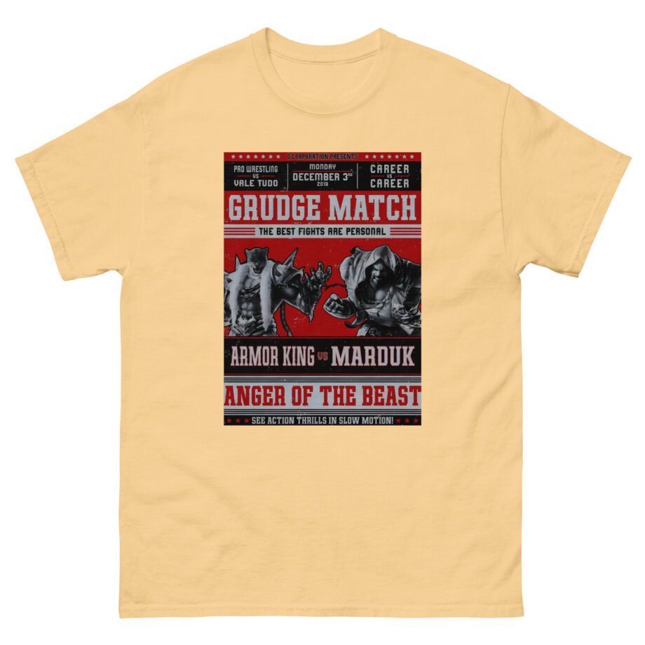 Tekken Marduk vs Armor King Grudge Unisex classic tee