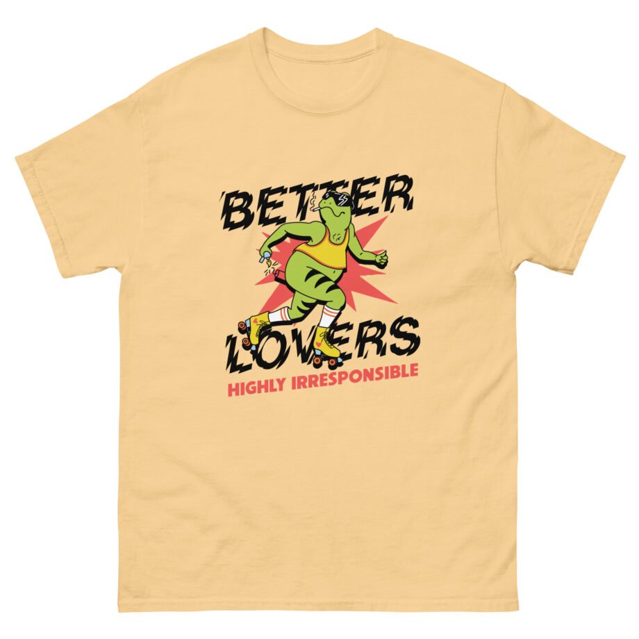 Better Lovers Skating Frog Unisex classic tee