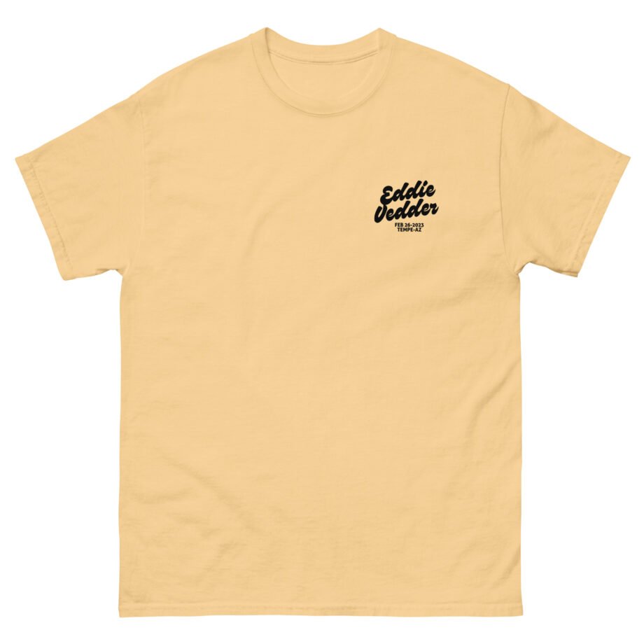 Eddie Vedder AZ Map Unisex classic tee
