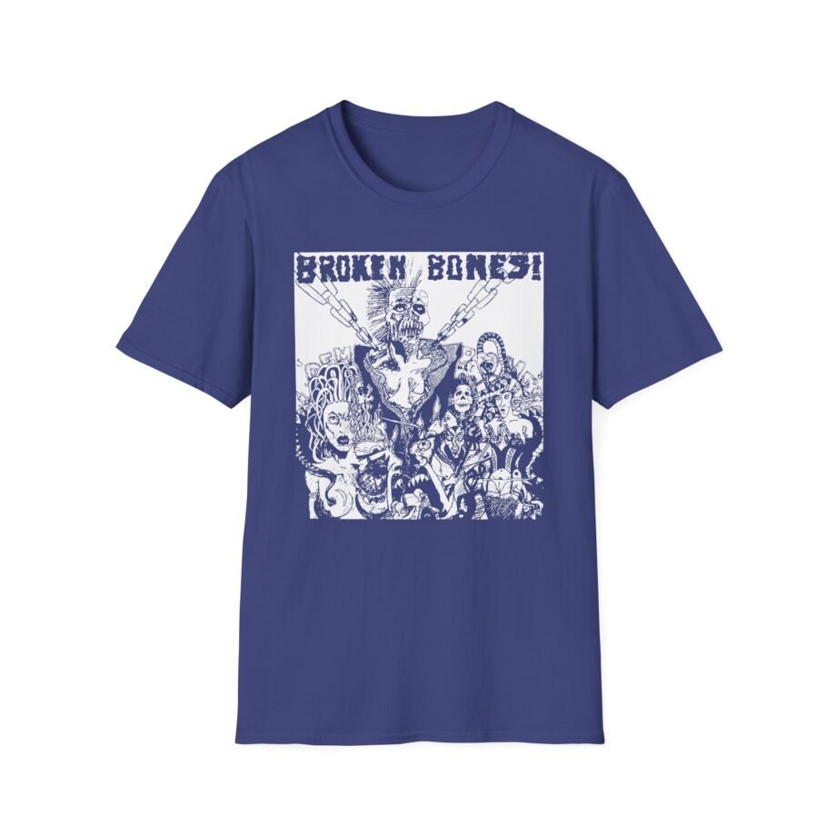 Broken Bones Dem Bones Unisex Softstyle T-shirt