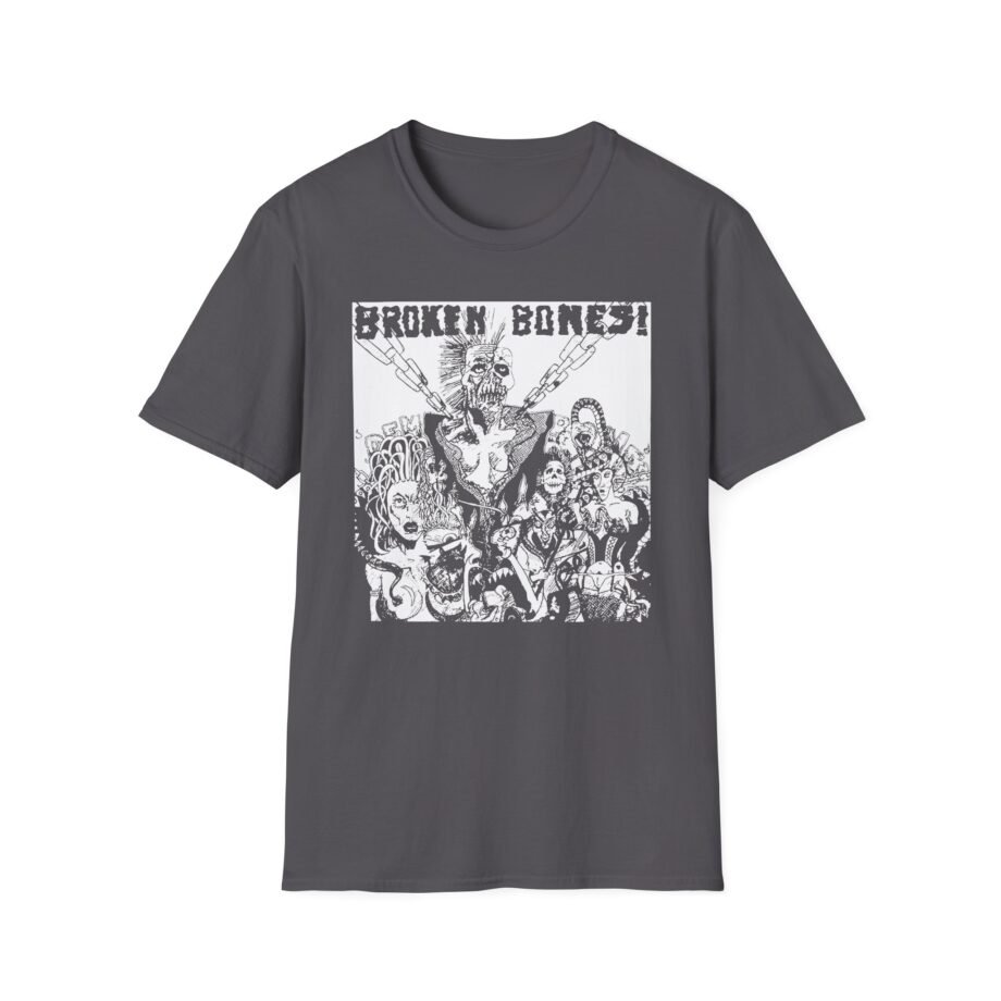 Broken Bones Dem Bones Unisex Softstyle T-shirt