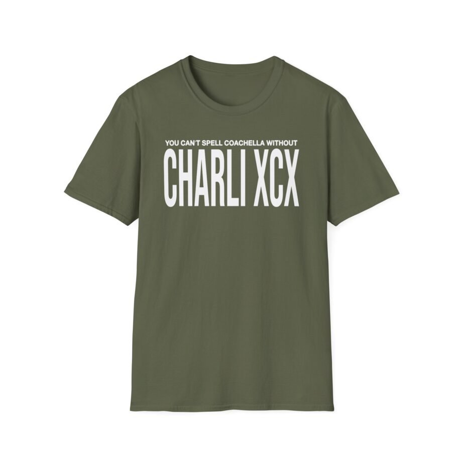 Brat You Can’t Spell Coachella Without Charli XCX  Unisex Softstyle T-shirt