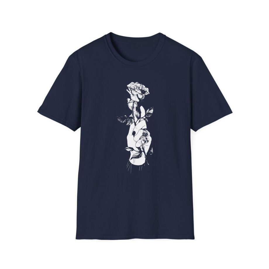 Corpse Husband Flower Unisex Softstyle T-shirt