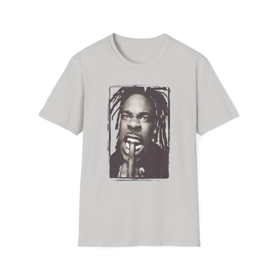 Busta Rhymes Dreadlocksfinger Unisex Softstyle T-shirt