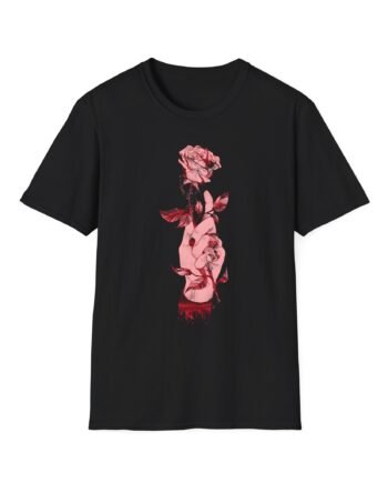 Corpse Husband Flower Unisex Softstyle T-shirt