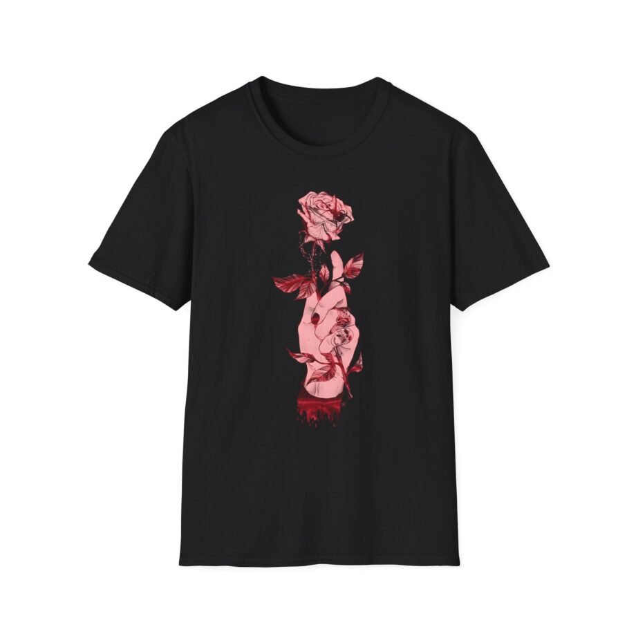 Corpse Husband Flower Unisex Softstyle T-shirt